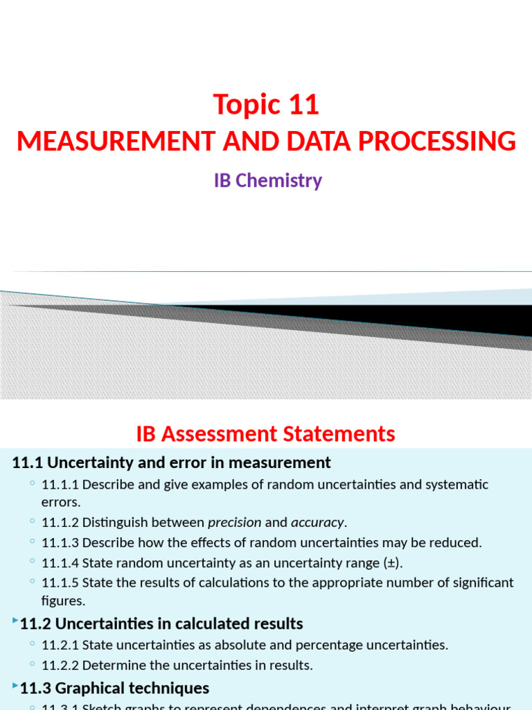 Uncertainty and Error in Measurements | PDF | Significant Figures ...