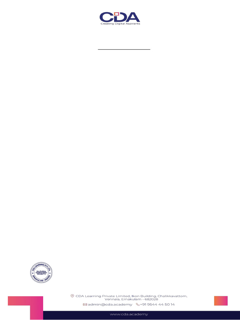 Circular CDA Learners-1 | PDF | Career & Growth | Business