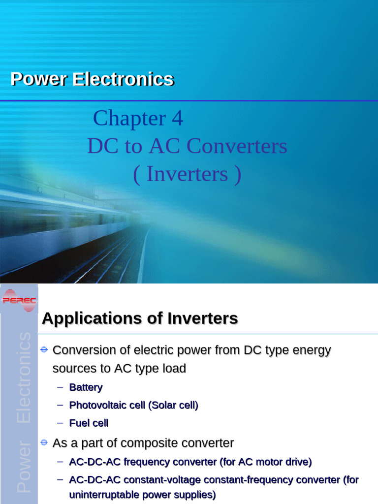 Ac DC Inverters | PDF | Power Inverter | Power Electronics
