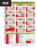 2025 Thursday & Friday Rota | PDF