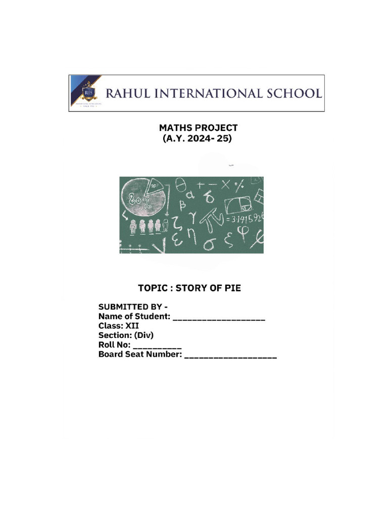 Mathsproject 2 | PDF