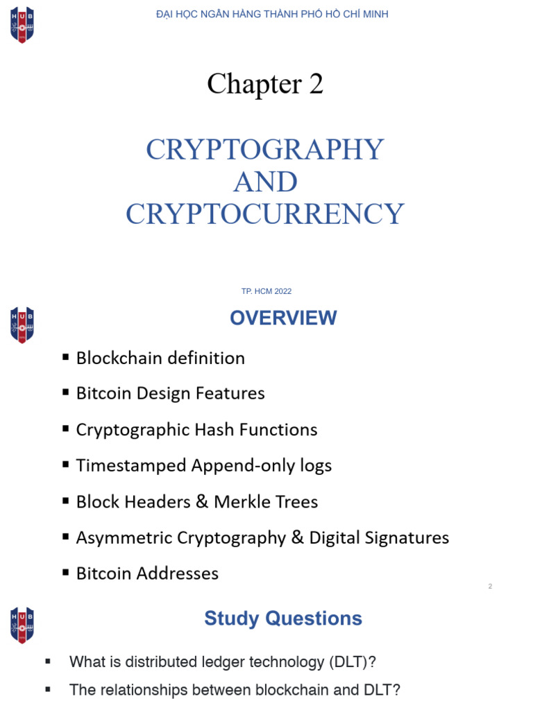Lec2.Cryptography and Cryptocurrency | PDF | Key (Cryptography ...