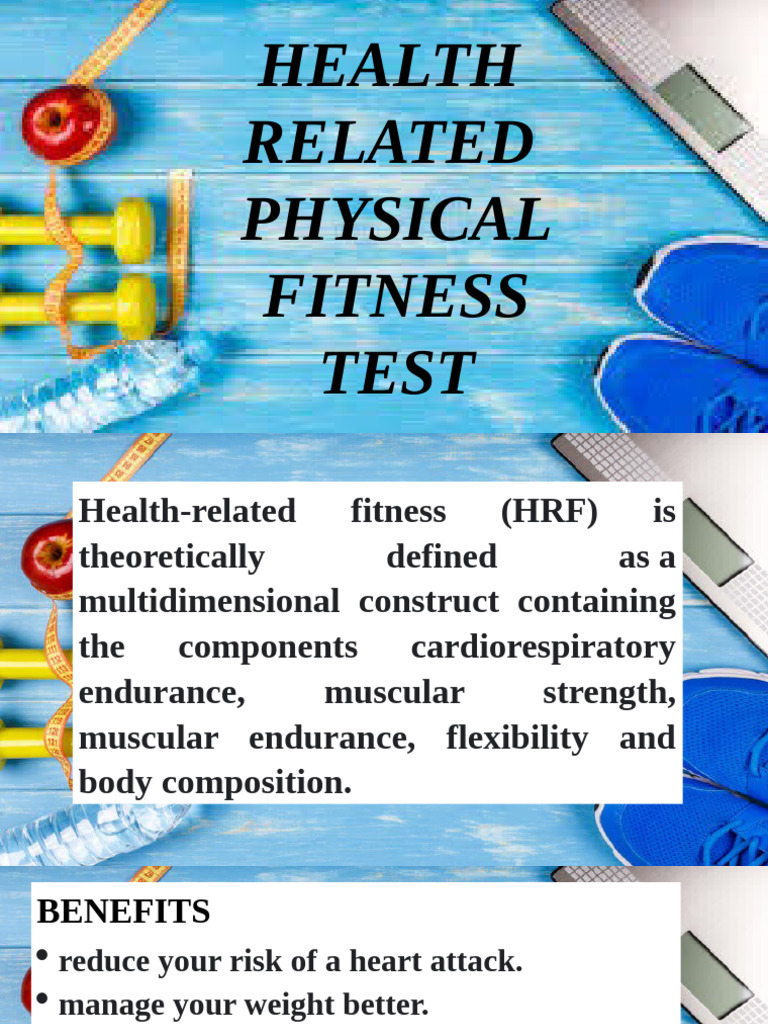 Health Related Physical Fitness Test | PDF
