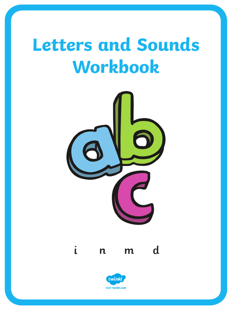 Letters and Sounds Workbook I N M D Ver 5 | PDF | Language Arts ...