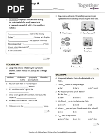 Together - kl5 - U1 - Unit - Test - Standard A