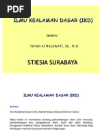 Download Mata Kuliah Ilmu Kealaman Dasar IKD 1 by alphien SN78219969 doc pdf