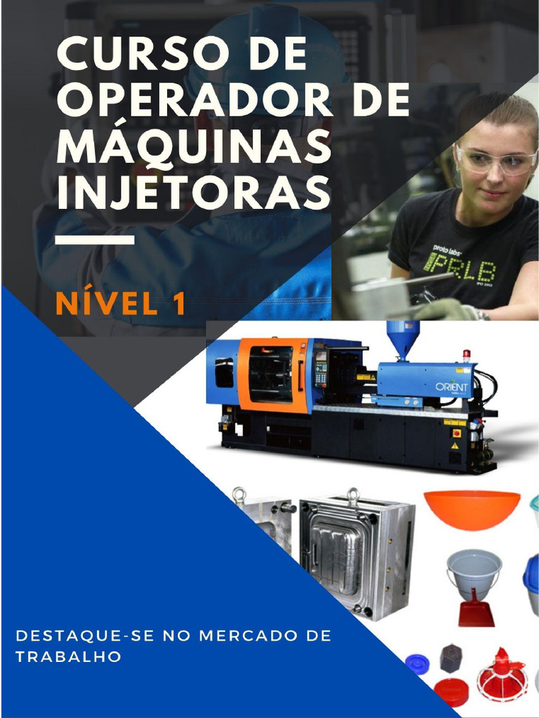 Curso de Operador de Injetora Plástica | PDF | Motores | Máquinas