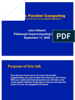 Parallel Computing Introduction