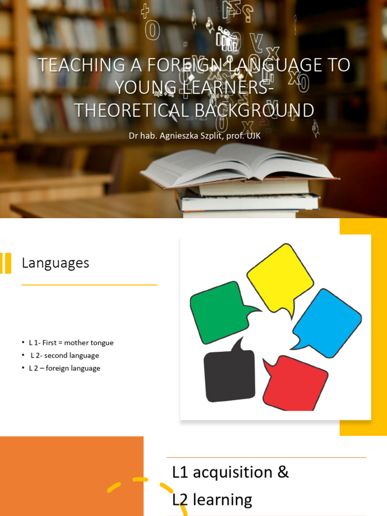 Language Acquisition In Young Learners Pdf Language Acquisition
