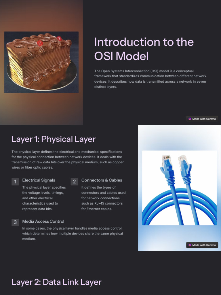 Introduction To The OSI Model | PDF | Computer Network | Osi Model