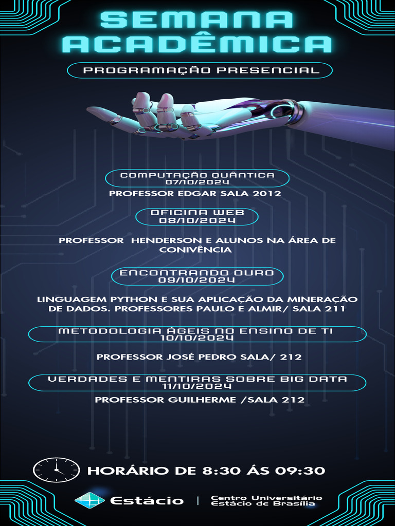 Dark Blue Artificial Intelligence Modern and Futuristic Infographic | PDF
