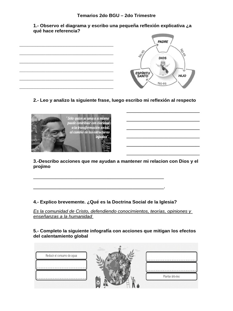 Temarios 2do Bgu | PDF | Crecimiento personal y profesional | Negocios