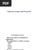 Internet Usage and Security