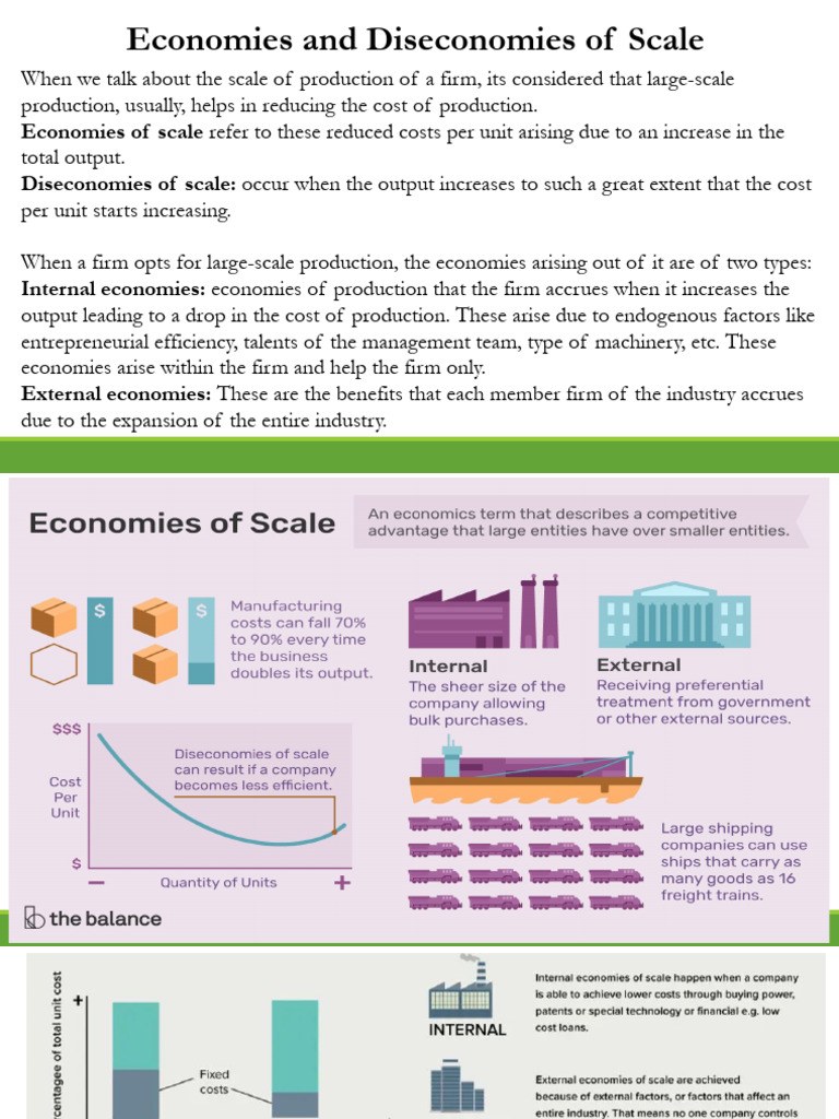 Economies of Scale | PDF | Average Cost | Economies Of Scale