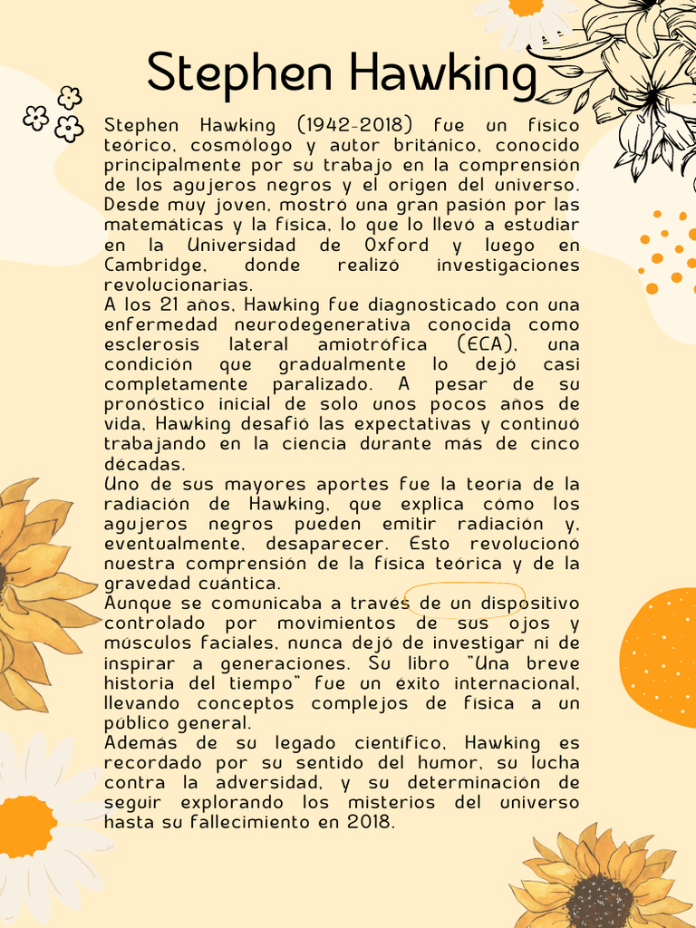 Stephen Hawking | PDF