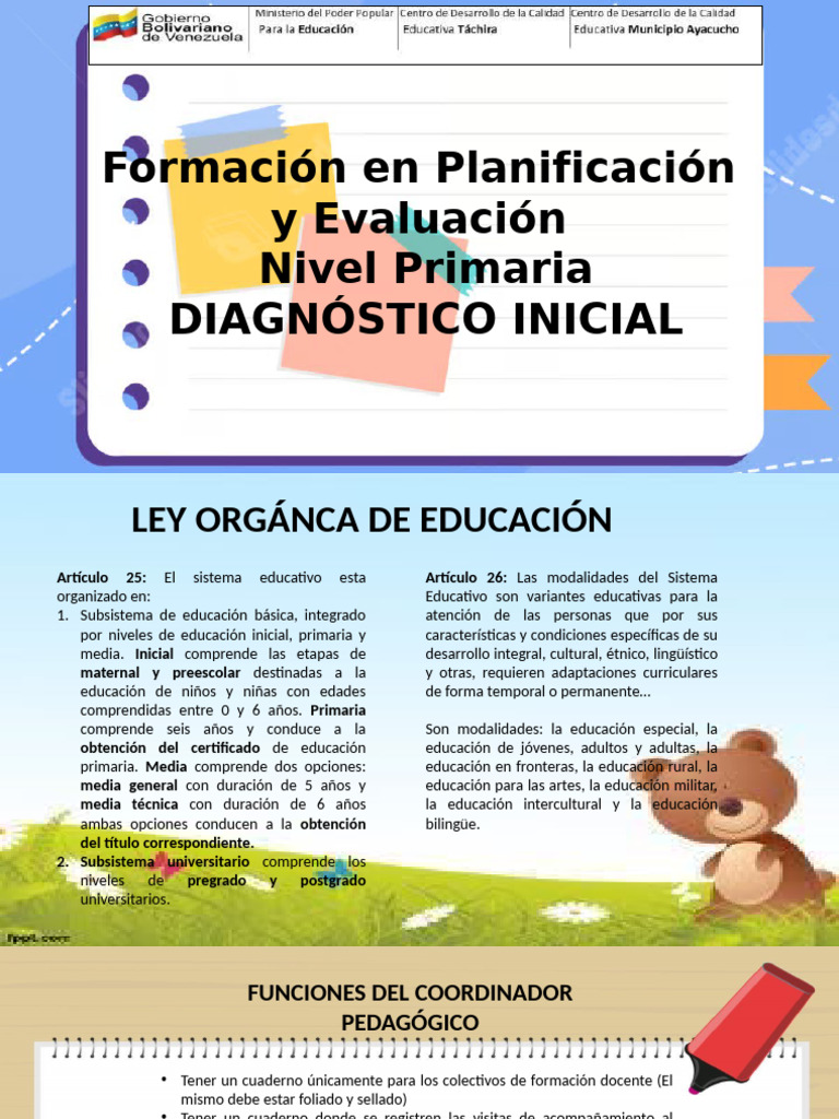 Formacion 1 | PDF | Educación de la primera infancia | Evaluación