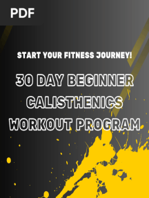 30 Day Beginner Calisthenics Workout Program