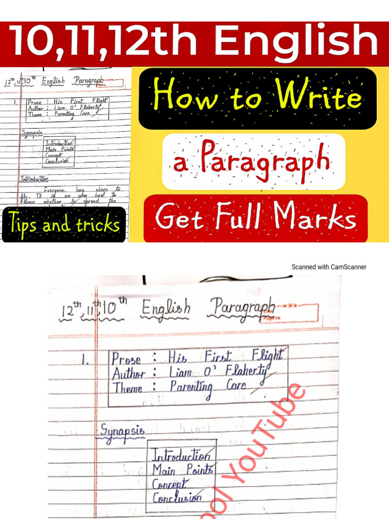 10th english how to write parp p onload pdf