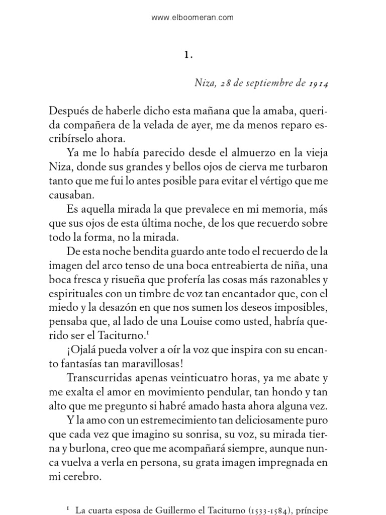 Guillaume Apollinaire Cartas A Lou PDF Amor