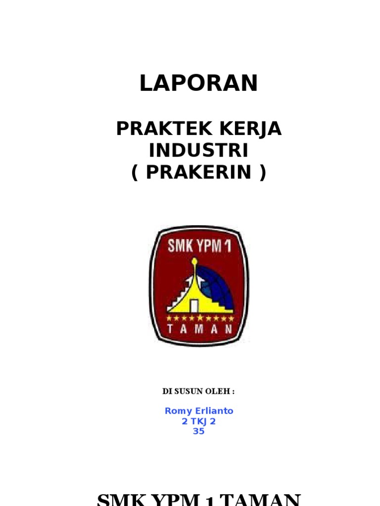 Laporan Prakerin Jurusan TKJ PDF