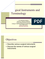 4 H Surgical Instruments and Terminology