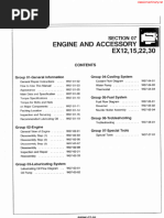 Mitsubishi Engine K3a K3B K3C K3D K3e Service Manual | PDF | Diesel ...