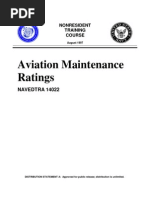 US Navy Course NAVEDTRA 14022 - Aviation Maintenance Ratings