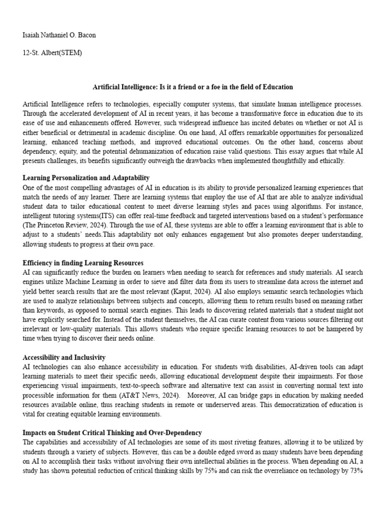 Isaiah bacon print 2 pdf artificial intelligence intelligence ai