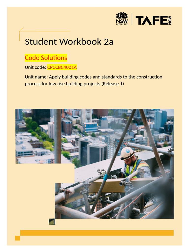 CPCCBC4001A Building Codes Workbook | PDF | Fires | Building Engineering