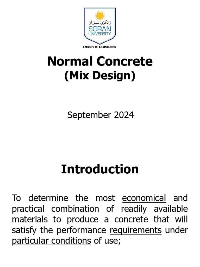 L4Normal Concrete Mix DesignVolume PDF Concrete Structural