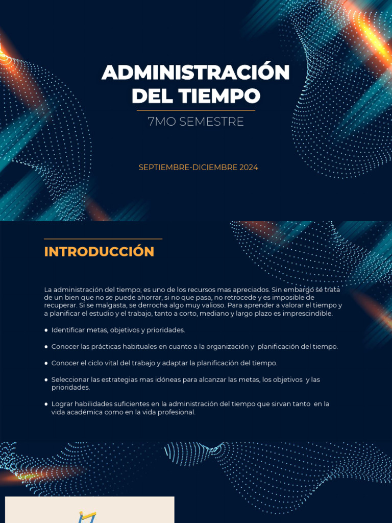 Estrategias para la Administración del Tiempo | PDF | Objetivo ...