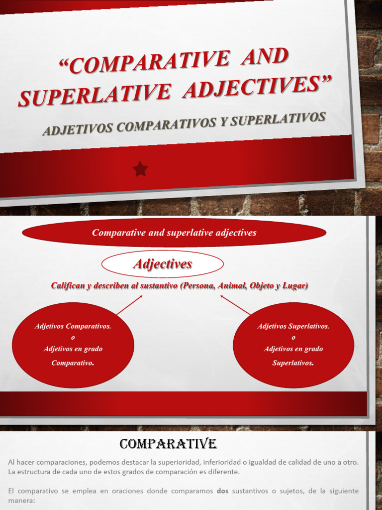 Comparative and Superlative Adjectives (2024)_copia PDF Lingüística