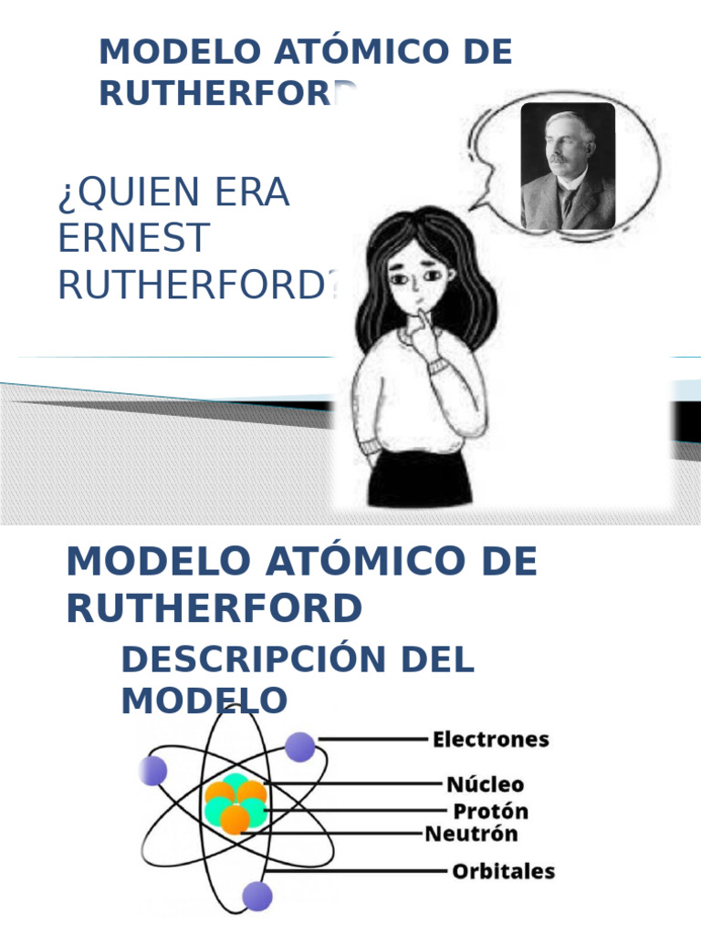 Lamina Modelo de Rutherford | PDF