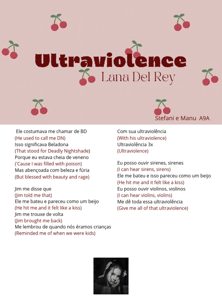 Significado de Ultraviolence na Música | PDF
