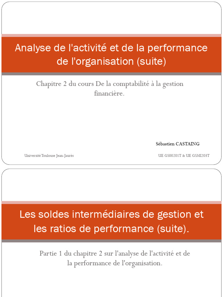 Analyse des résultats financiers et RCAI | PDF | Business | Comptabilité