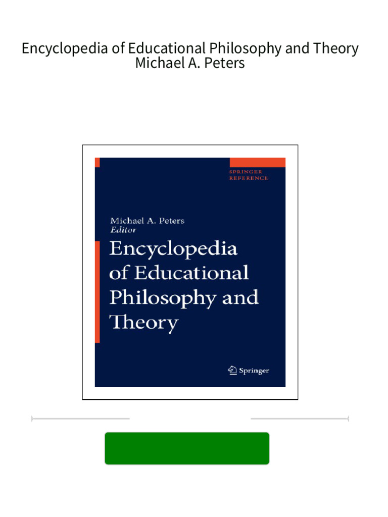 [FREE PDF sample] Encyclopedia of Educational Philosophy and Theory
