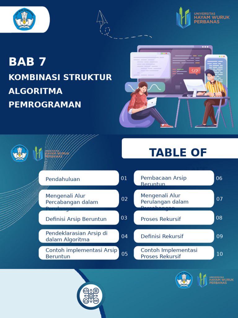 Power Point PB 6 Kombinasi Struktur Algoritma Pemrograman | PDF