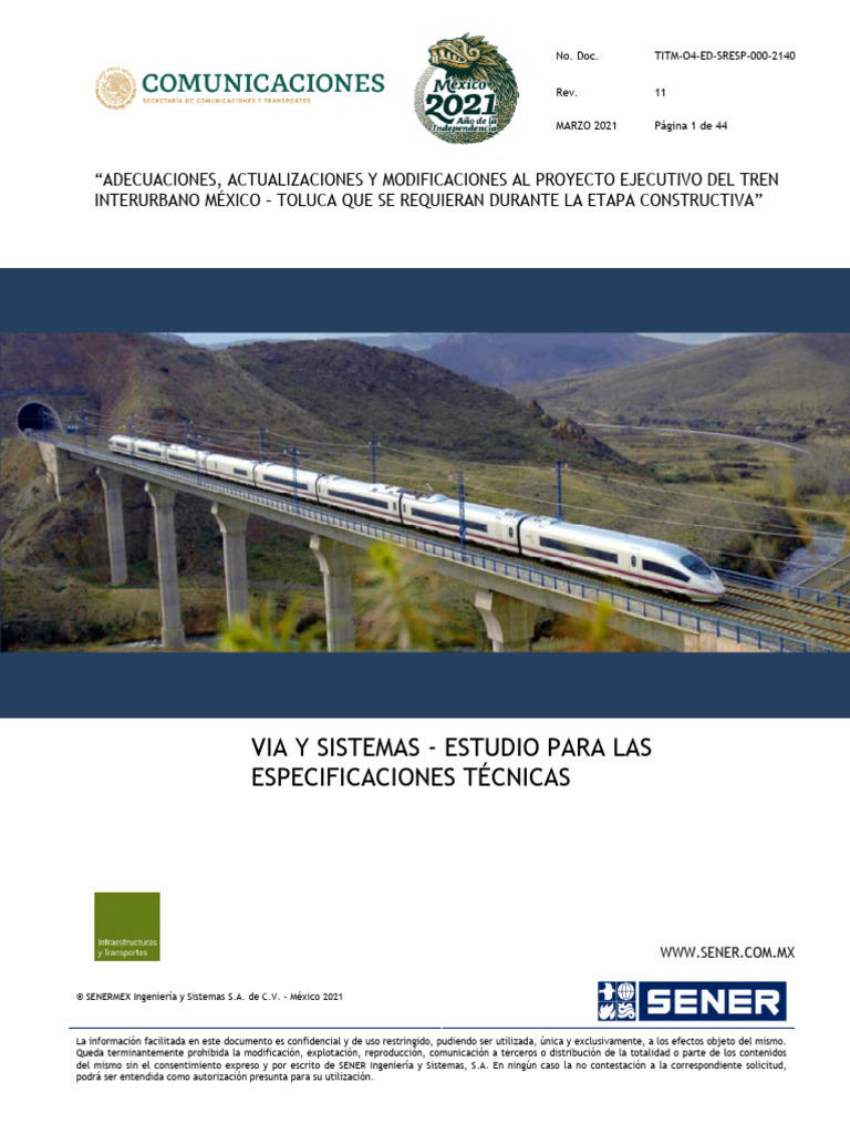 Especificaciones Generales de TIMT | PDF | Ingeniería de Sistemas ...