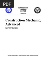 Download US Navy Course NAVEDTRA 14050 - Construction Mechanic Advanced by Georges SN7823317 doc pdf