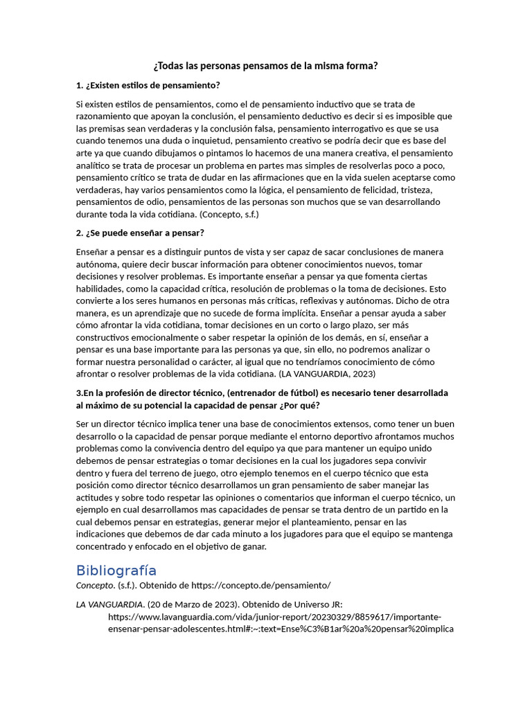 Conciencia tactica todas las personas pensamos de la misma forma pdf