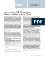 The Bulletin - Ten Common Risk Management Failures and How to Avoid Them V3I6