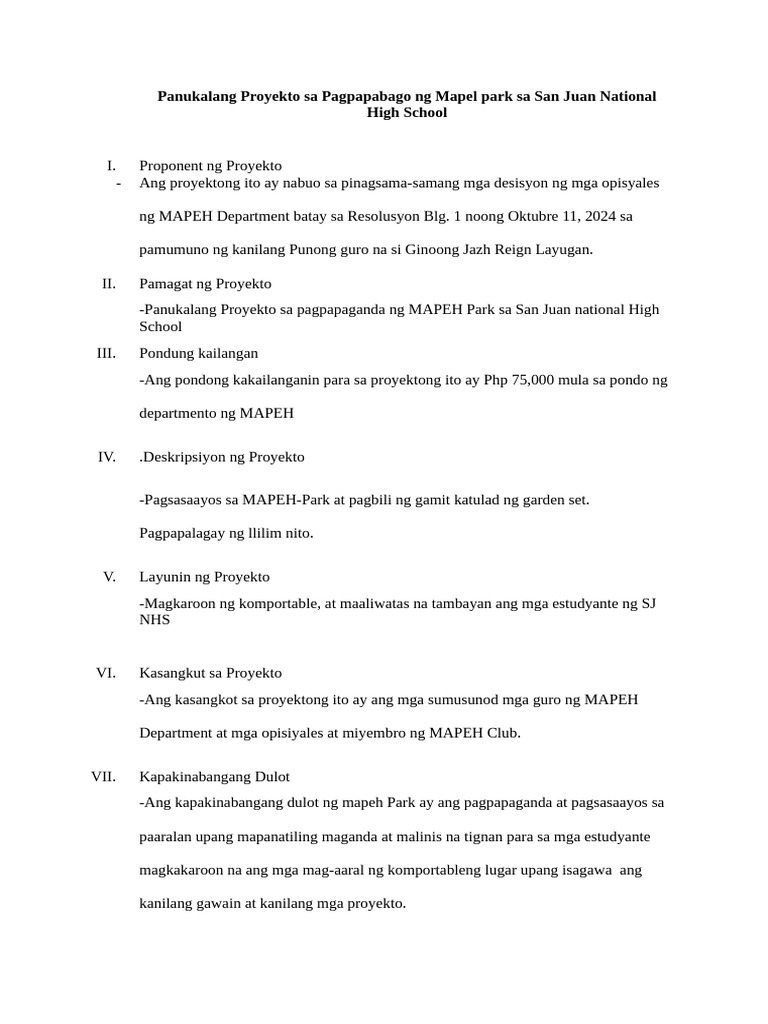 Project Plan | PDF