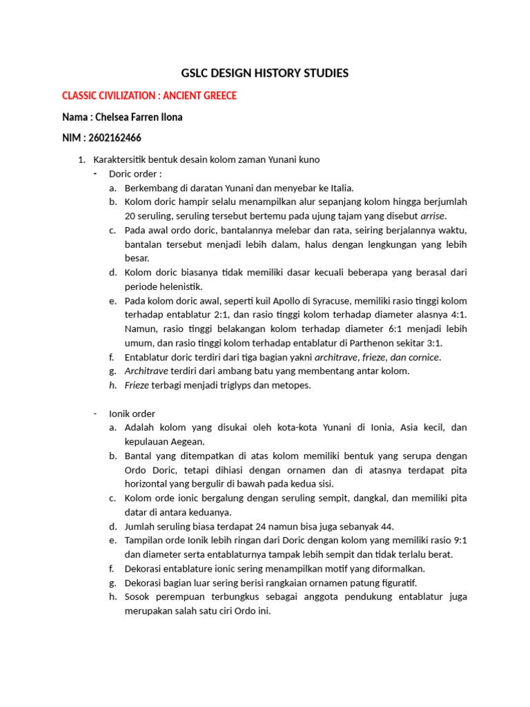 History Design Studies | PDF