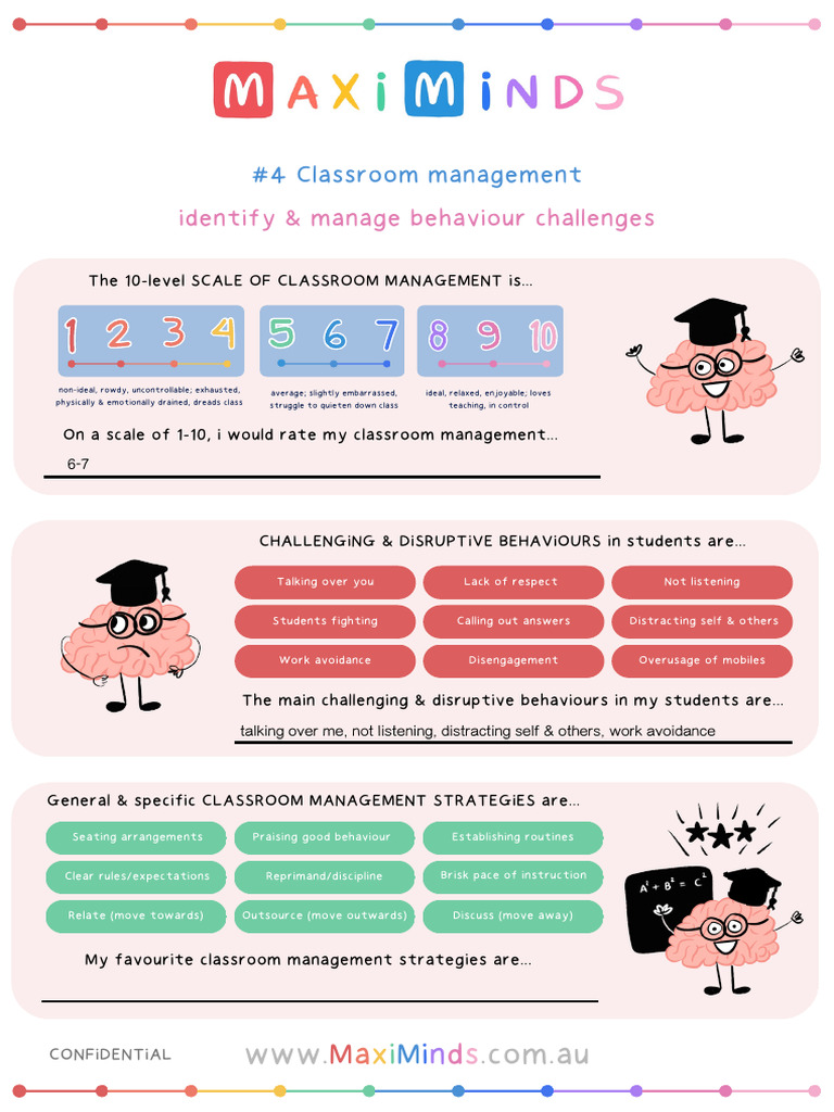 #4 Classroom Management (Teaching) | PDF | Career & Growth