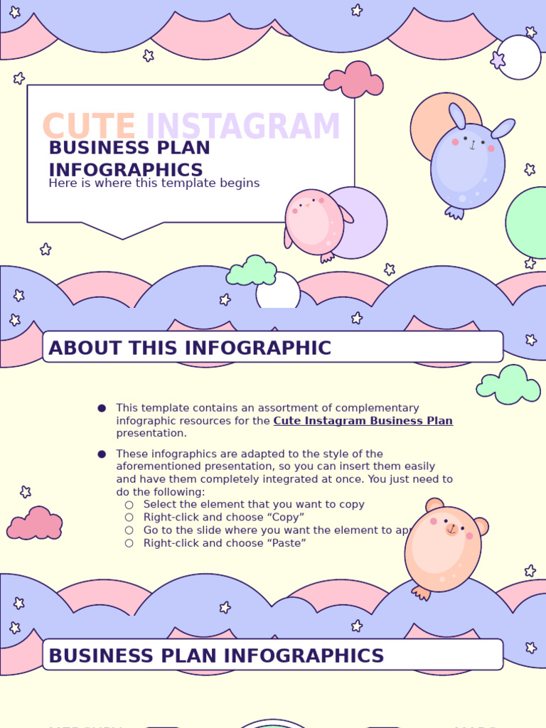 Cute Infographics for Business Plans | PDF | Planets | Planets In Astrology