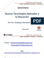 Nuevas Tecnologías Aplicadas a la Educación_Presentación