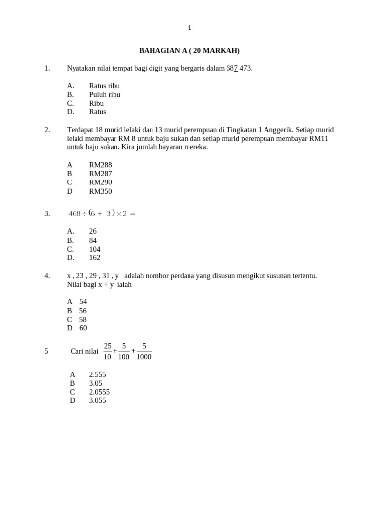 MATH | PDF