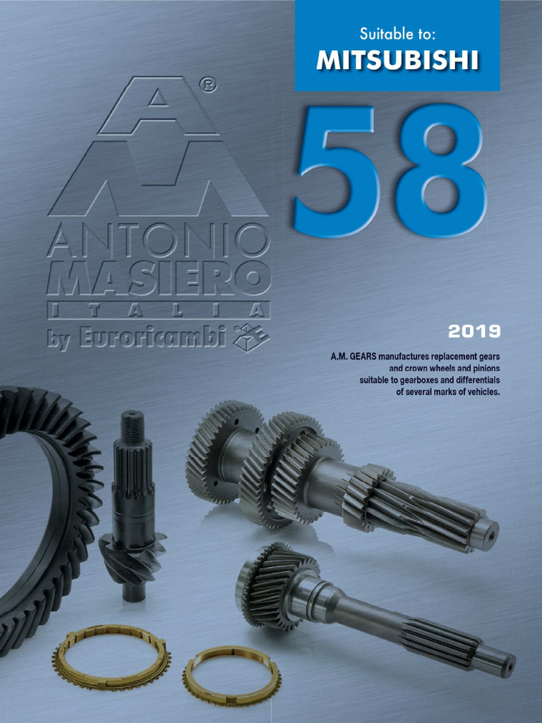 Mitsubishi FG40K Parts Reference Guide | PDF | Land Vehicles | Off Road ...