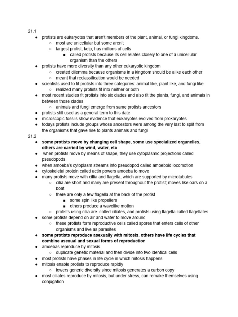 21 and 22 Notes | PDF | Reproduction | Sexual Reproduction