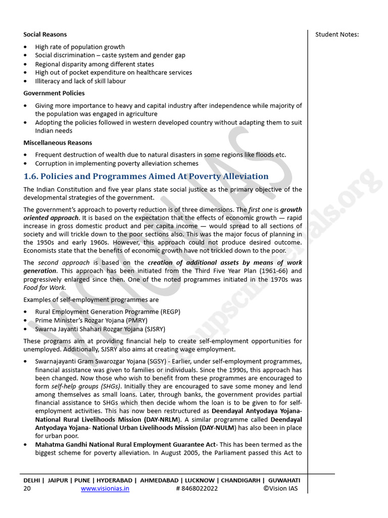 Poverty Alleviation Strategies in India | PDF | Economic Inequality ...